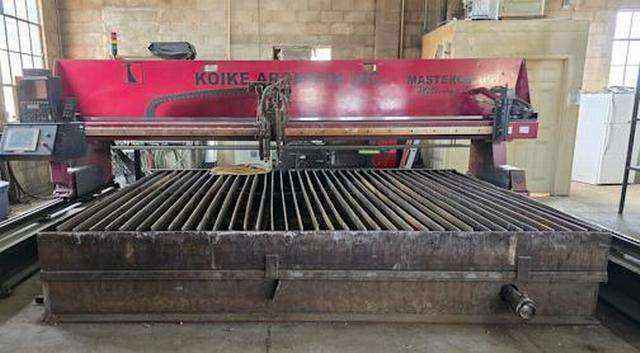 A4467 Koike-aronson plasma arc cutting system with table, main photo