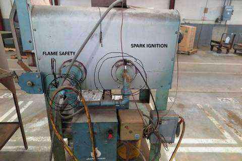A4175 Johnston gas fired box furnace, photo 5
