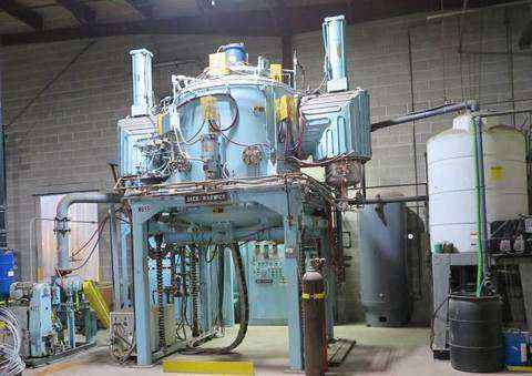 Item A4331: SECO WARWICK VACUUM FURNACE BOTTOM LOAD VACUUM FURNACE