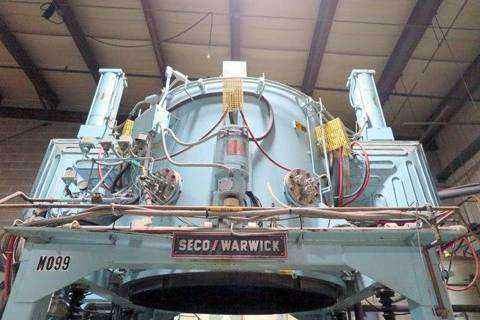A4331 Seco Warwick bottom load vacuum furnace, photo 3
