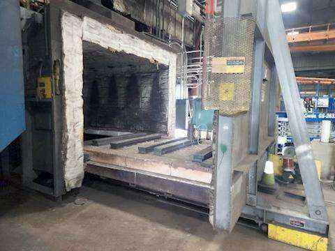 A4477 Noble Industrial car bottom furnace, photo 2