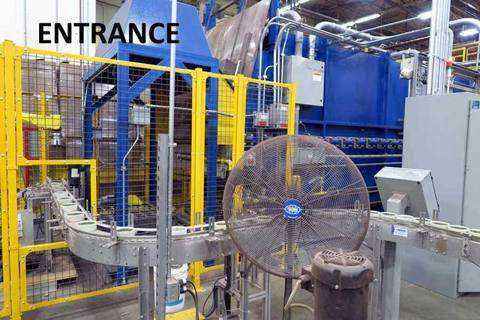 Item A4531: THERMO TRANSFER ROLLER HEARTH FURNACE ROLLER HEARTH FURNACE