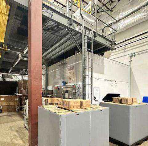 A4542 Nyle Systems gas fired walk-in oven, photo 2