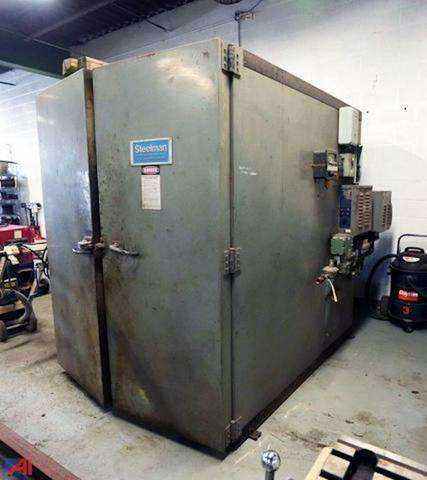 Item A4543: STEELMAN OVEN, WALK IN GAS FIRED