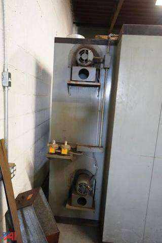 A4543 Steelman walk-in gas fired oven, photo 7