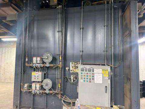 A4553 Jensen gas fired walk-in oven, photo 7