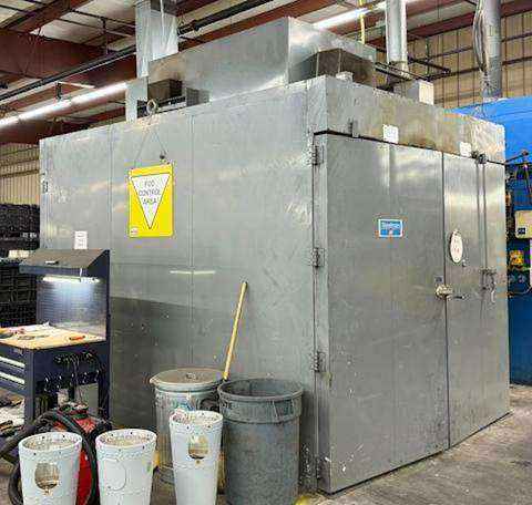 A4558 Steelman walk-in gas fired oven, photo 4