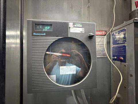 A4558 Steelman walk-in gas fired oven, photo 7