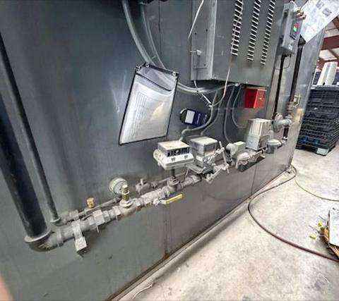 A4558 Steelman walk-in gas fired oven, photo 8