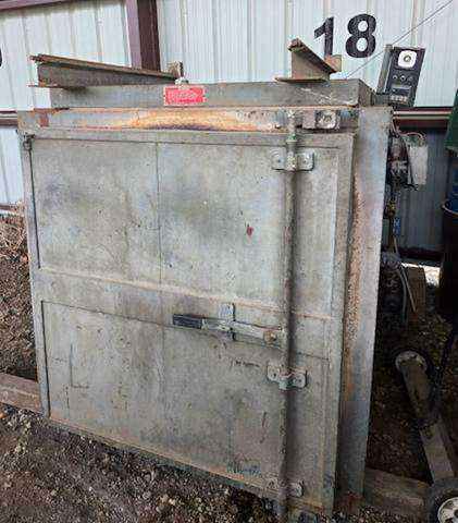 Item A4560: POLLUTION CONTROL BURN OFF OVEN